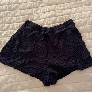 Navy blue aerie shorts in small